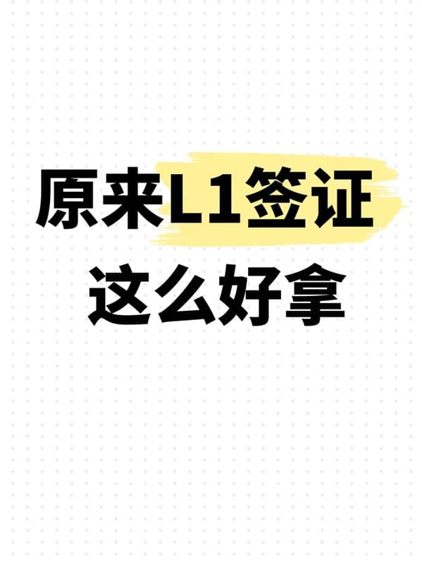 高管们申请L1签证真的很简单 高管们申请L1签证真的很简单