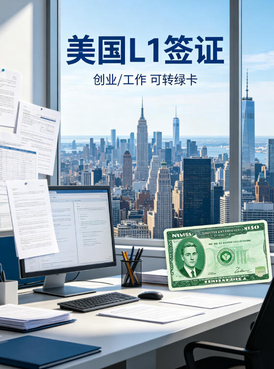 美国L1签证｜无需抽签！长期留美工作捷径